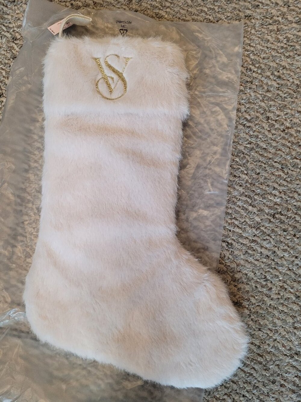 NWT Victoria's Secret large Christmas stocking